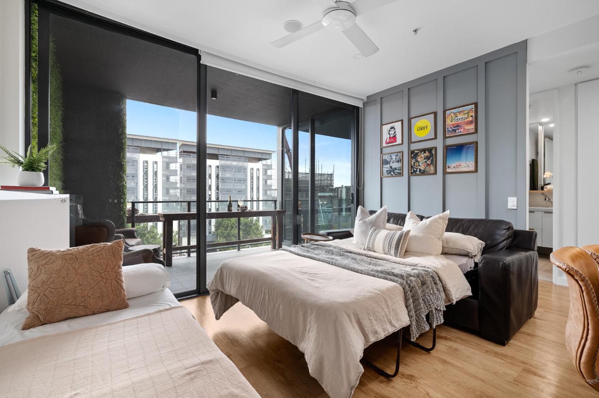 Brisbane Luxury Gabba Apartment المظهر الخارجي الصورة